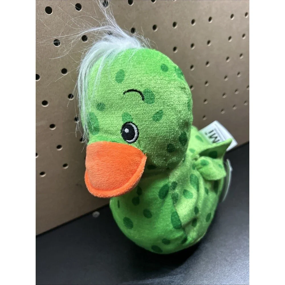 Plush Pals Duck Green Washable 3+ New With Tags Fast Shipping